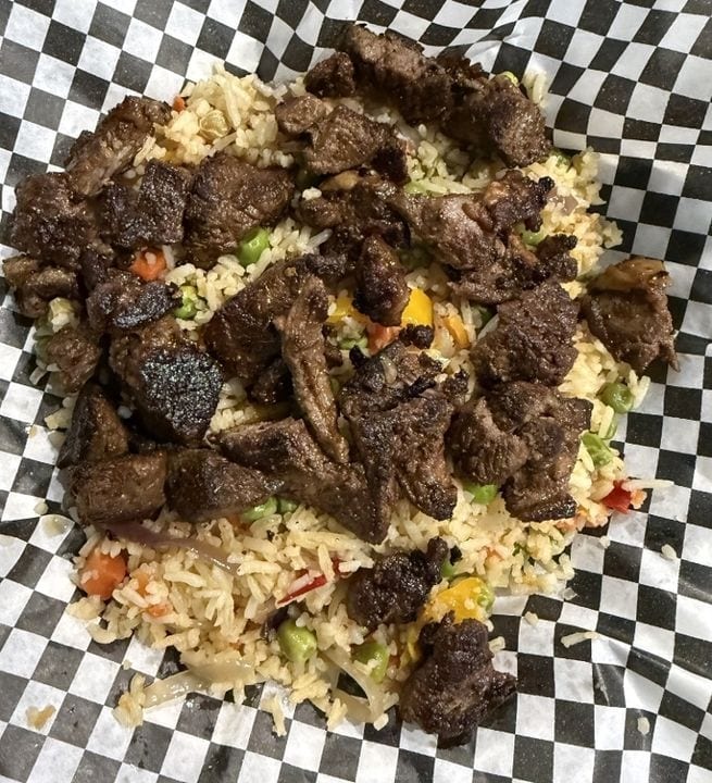 Lamb Over Rice.