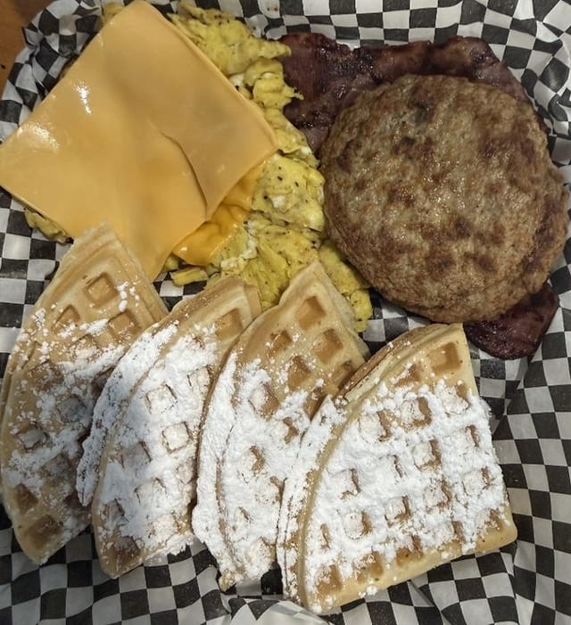 Waffle Platter.