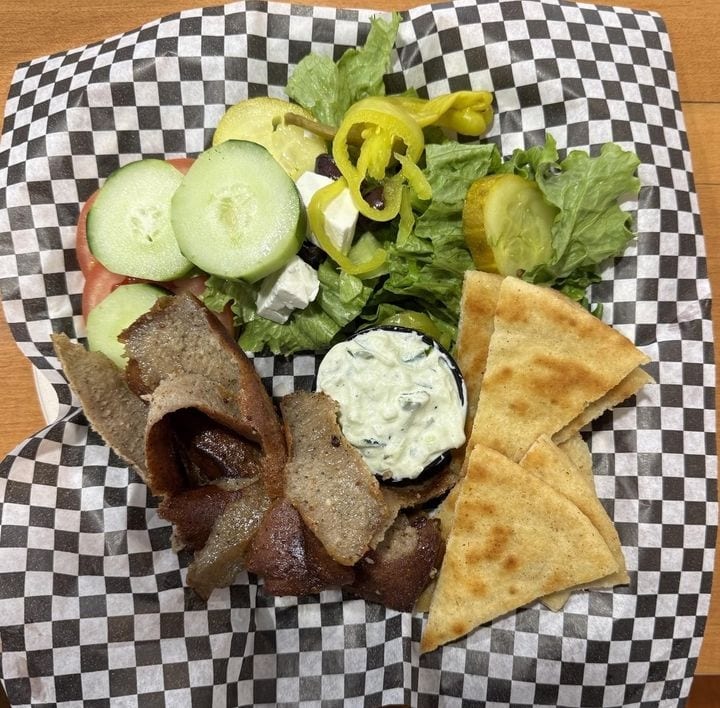 Gyro Platter.
